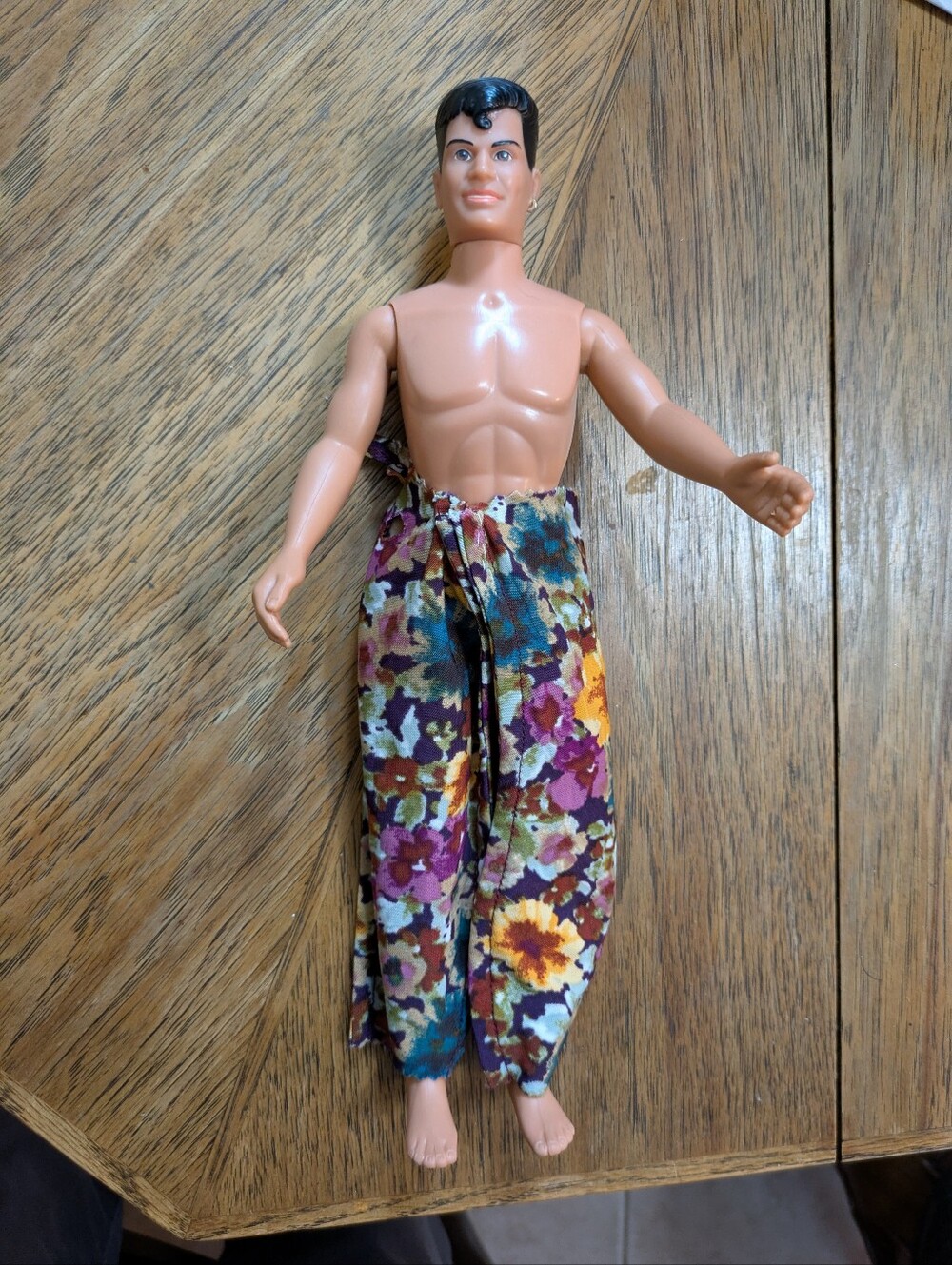 Vintage New kids On The block Hasbro Jordan Knight Doll 1990 Male Fashion Doll